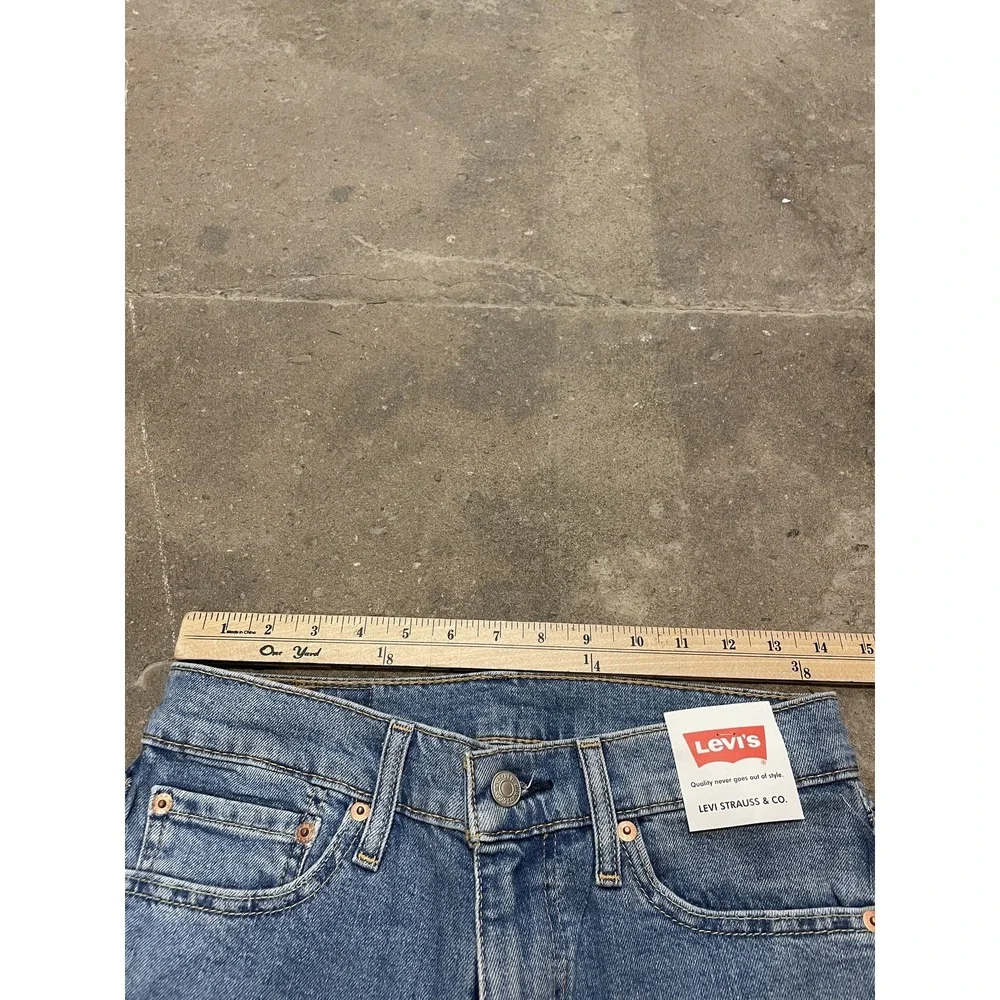 NWT LEVI'S 511 Flex Light Blue Stretch Slim Fit‎ Denim Men's Jeans 28W x 32L